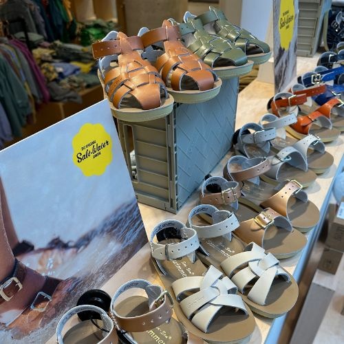 Salt-Water Sandals leren kindersandalen | Labels for Little Ones