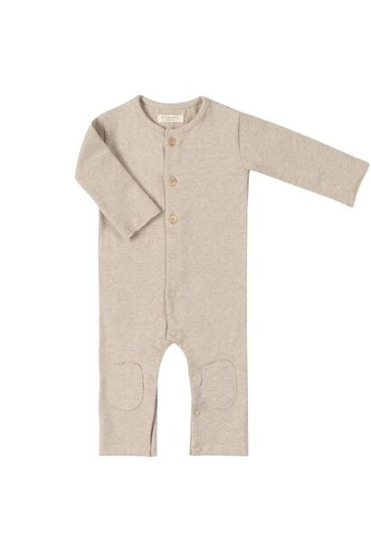 Nixnut butt onesie beige | romper