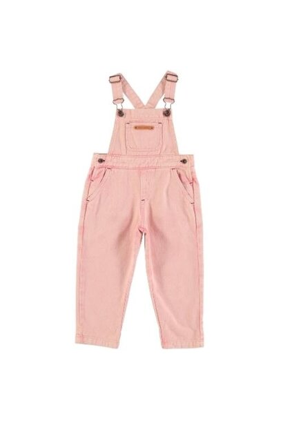 Piupiuchick dungarees washed light pink | tuinbroek