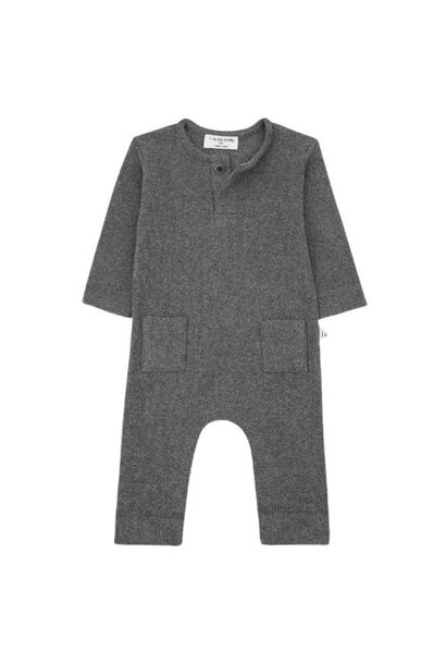 1+ in the family hernan jumpsuit grey | romper