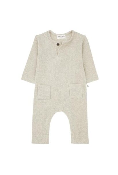 1+ in the family hernan jumpsuit oatmeal | romper