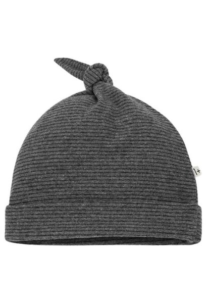 1+ in the family jofre beanie w/knot grey | muts