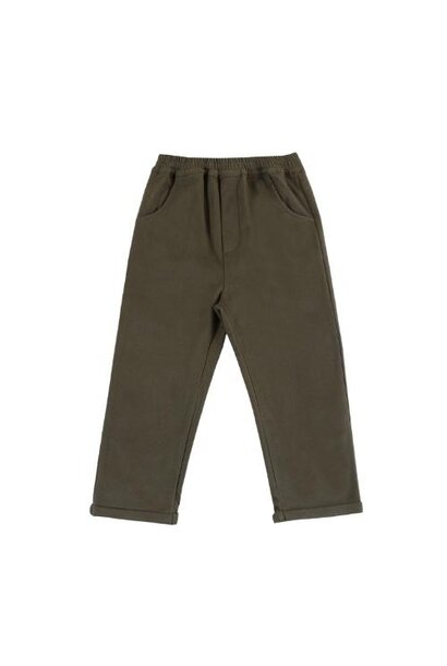 Donsje olb baby trousers moss green | broek