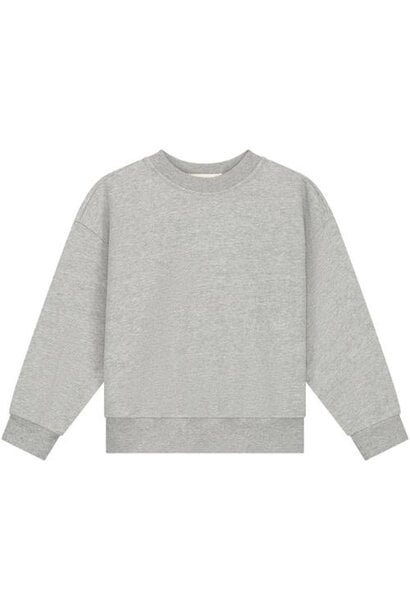 Charlie Petite jones sweater charlie grey melange | trui