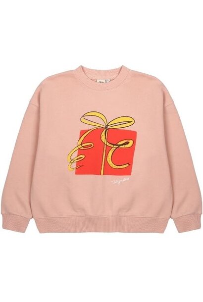 Jelly Mallow gift sweatshirt pink | trui