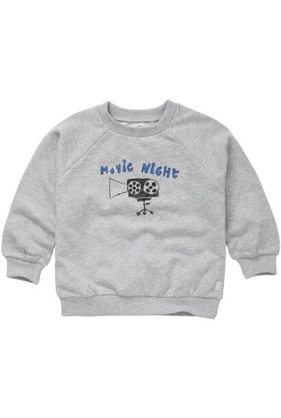 Sproet & Sprout sweatshirt raglan movie grey melee | trui