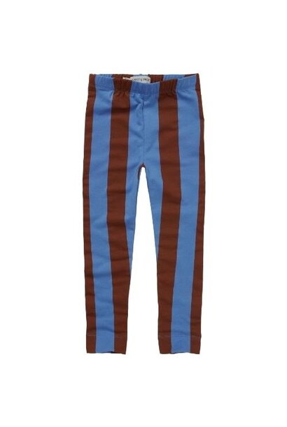 Sproet & Sprout legging block stripe brown | broek