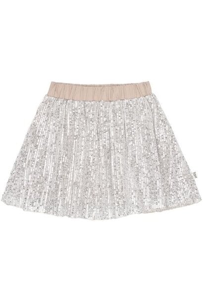 House of Jamie sequins skirt ecru | rok