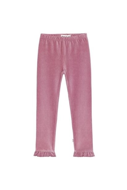 House of Jamie frill leggings misty orchid | broek