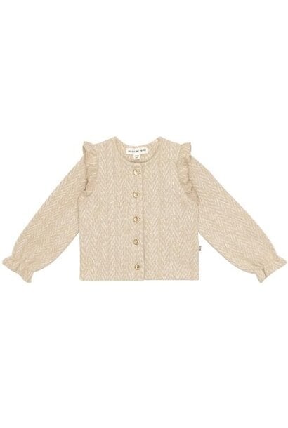 House of Jamie preppy cardigan classic fishbone | vest