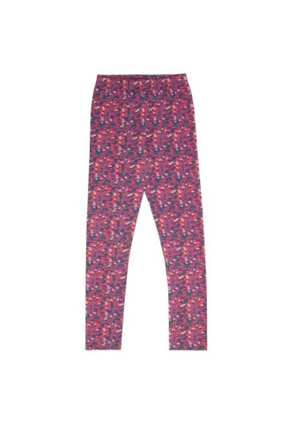 Petit Blush lola legging blossom plum aop | broek