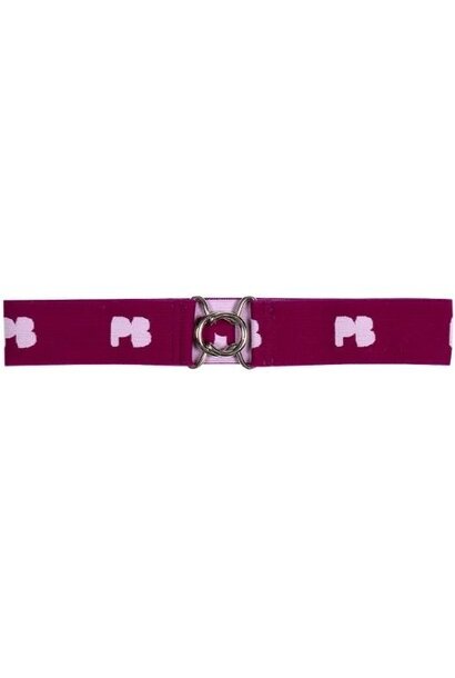 Petit Blush elastic belt pb aop | riem