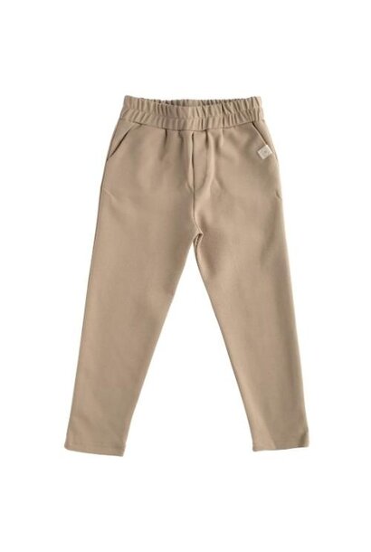 Navy Natural chino taupe | broek