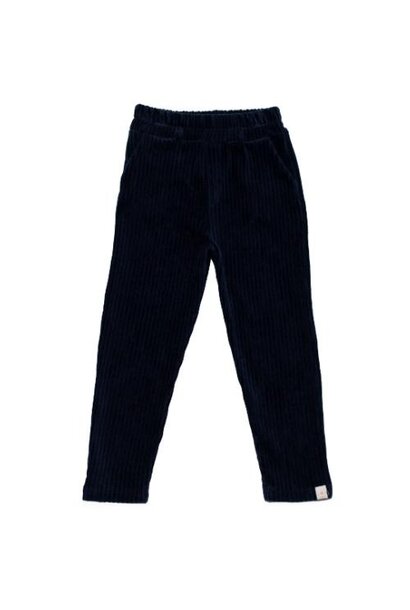 Navy Natural chino dark navy rib | broek