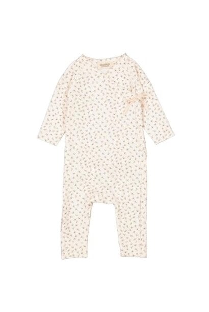 MarMar Copenhagen rula newborn baby modal smooth print petite fleurs | romper