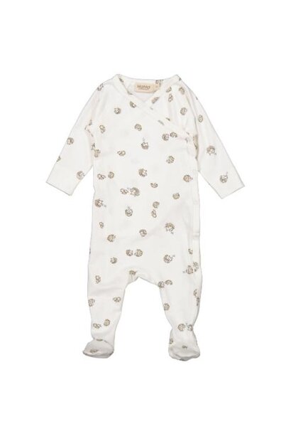 MarMar Copenhagen rubello newborn baby modal smooth print forest friends | romper