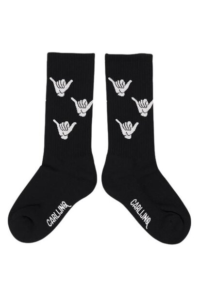 CarlijnQ shaka - sport socks black | sokken