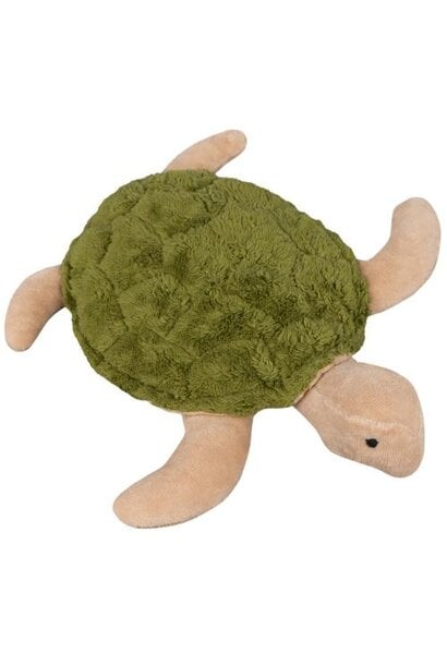Senger Naturwelt cuddly animal turtle fir green small | warmteknuffel