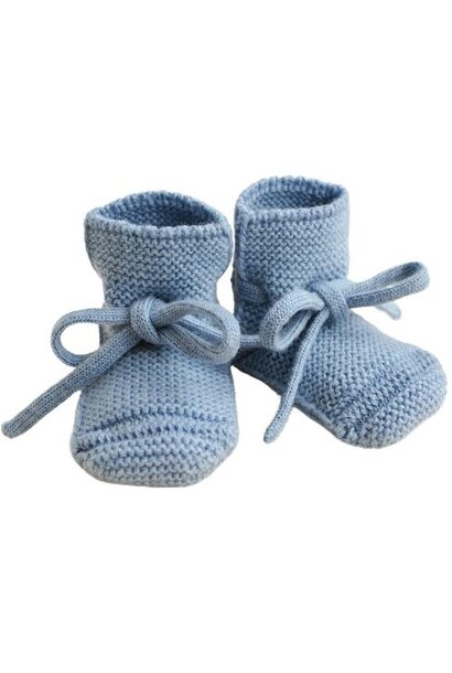 Hvid original booties light blue | slofjes