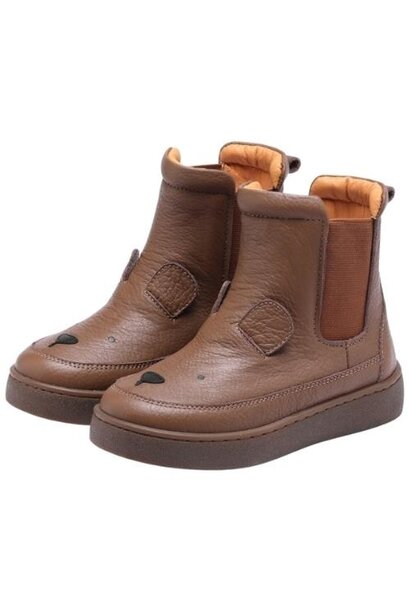 Donsje thuru classic boots bear cognac leather | schoenen