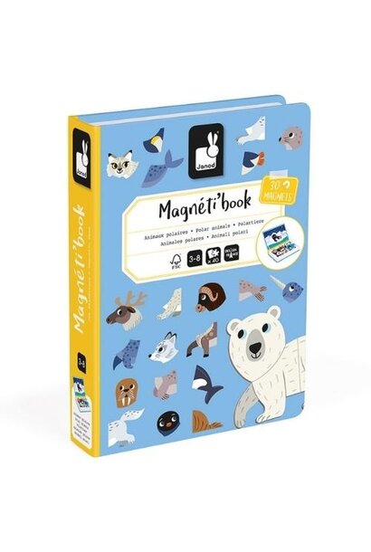 Janod magnetibook - pooldieren | magneetboek