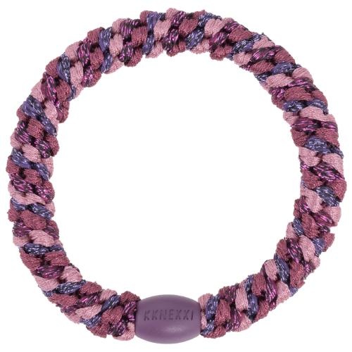 Kknekki haarelastiekje mix glitter rosewood | hair tie-1