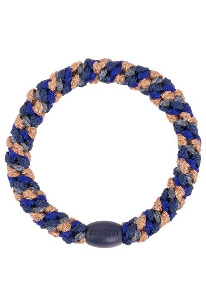 Kknekki haarelastiekje mix glitter purple navy rosegold | hair tie