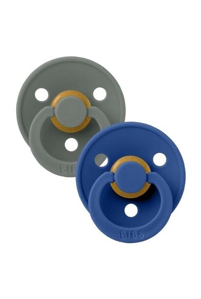 Bibs speen latex 2-pack pine cornflower size 1 | fopspeen