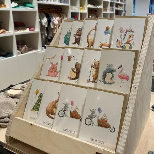 Juulz kaartje 'hooray' olifant | wenskaart-2