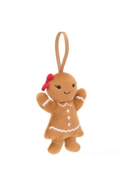 Jellycat x-mas festive folly gingerbread ruby | knuffel
