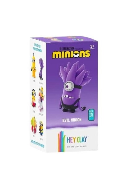 Hey Clay minions evil purple limited edition - 5 cans | boetseerklei