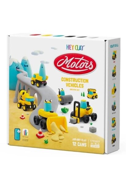 Hey Clay constructions - 12 cans | boetseerklei