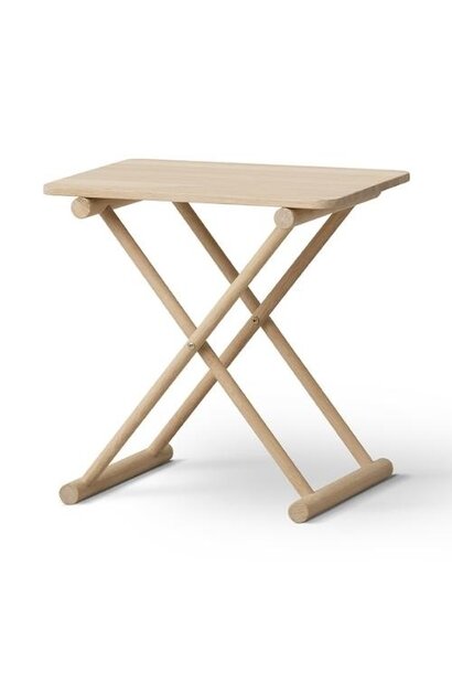 Oliver Furniture camp bed table high oak 37,5/41 cm | tafel