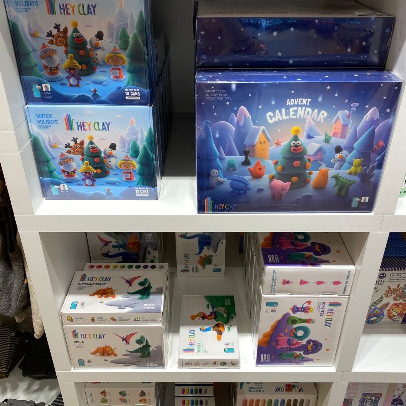 Hey Clay winter holiday & advent calendar