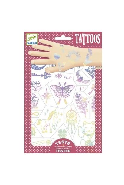 Djeco 2x tattoo vel lucky charms | plaktattoo