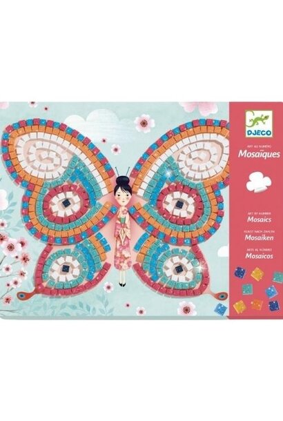 Djeco knutsel- en versierpakket butterflies | knutselset