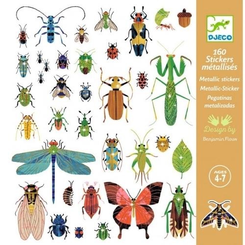 Djeco stickervel microkosmos - 160 stuks | stickers-1