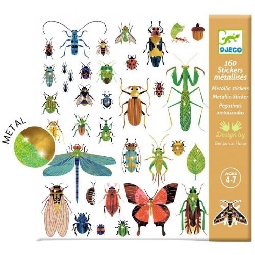 Djeco stickervel microkosmos - 160 stuks | stickers-3