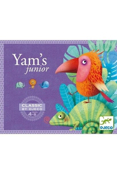 Djeco yam's junior yahtzee | spelletje