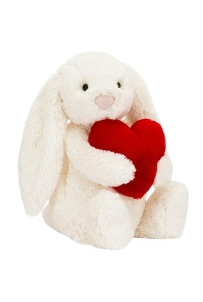 Jellycat bashful bunny red love heart original | knuffel