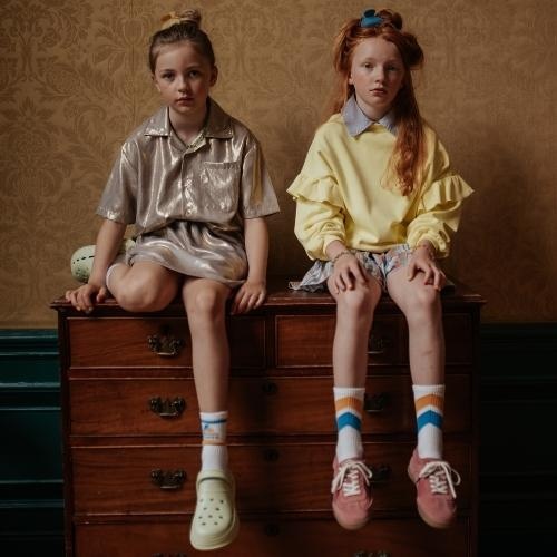 Repose ams sporty socks - white logo | sokken-3