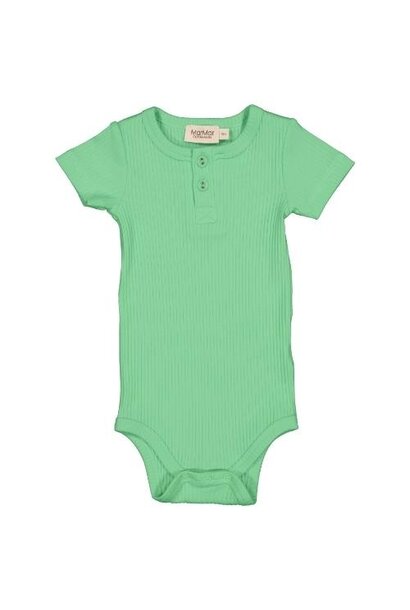 MarMar Copenhagen body ss modal cale green | romper
