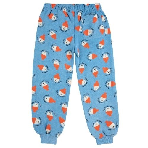 Bobo Choses morning egg all over jogging pants blue | broek-8