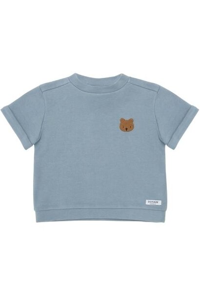 Donsje jarne t-shirt bear foggy blue | tee