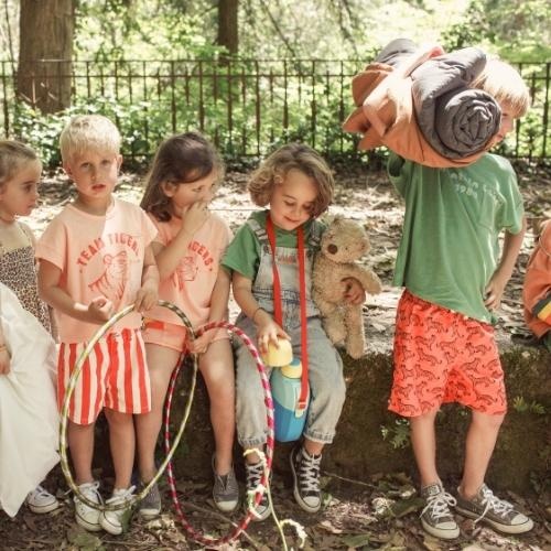 Piupiuchick t'shirt green w/ "mountain lake" print | tee-2