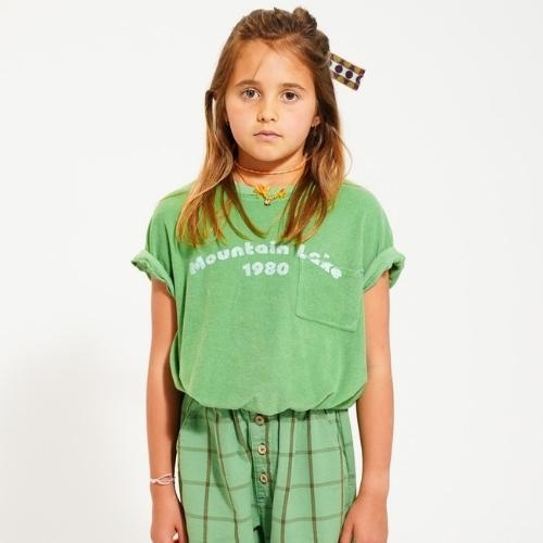 Piupiuchick t'shirt green w/ "mountain lake" print | tee-3