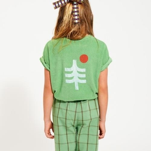 Piupiuchick t'shirt green w/ "mountain lake" print | tee-4