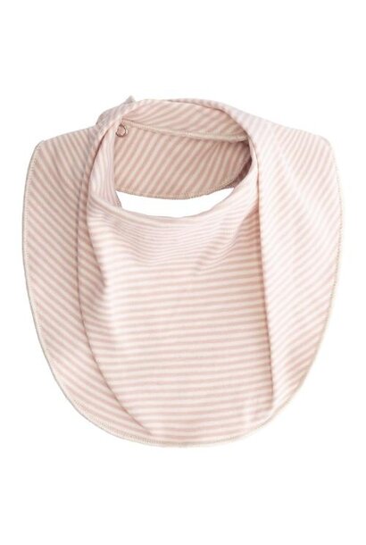 Gray Label baby bib faded pink - cream | slab