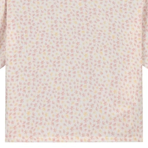 Charlie Petite isis top flower pink yellow | blouse-6