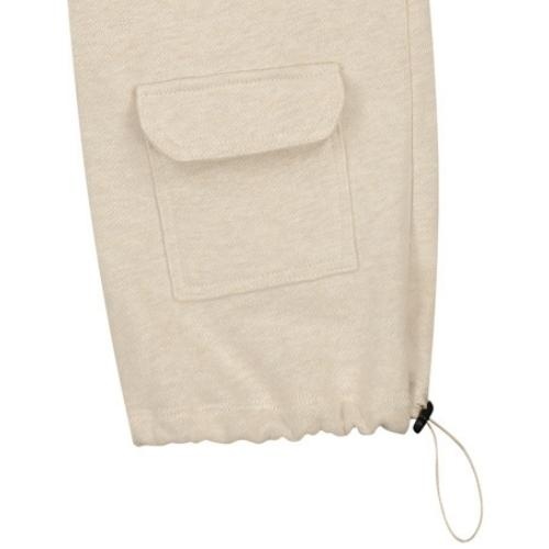 Charlie Petite josephine cargo jeans beige melange | broek-6